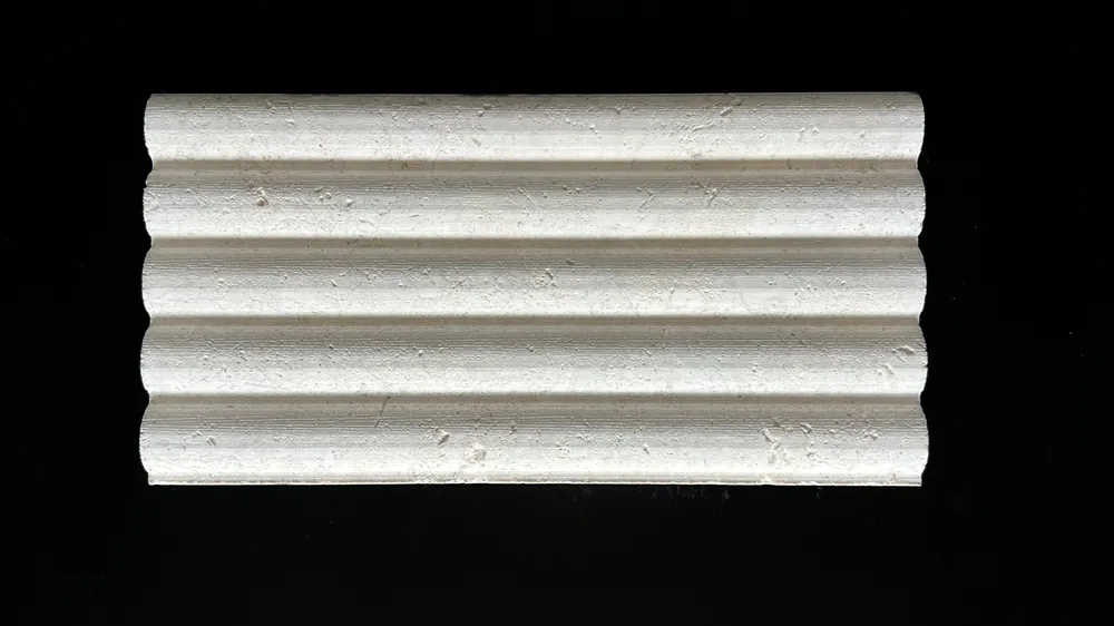 Fluted 2.5 cm