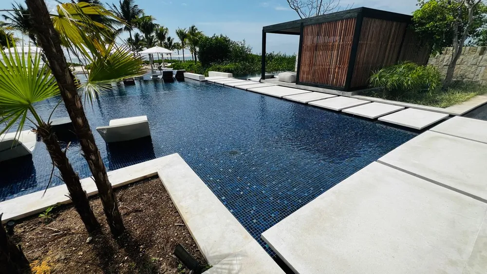 Pool & deck — Antique Pewter