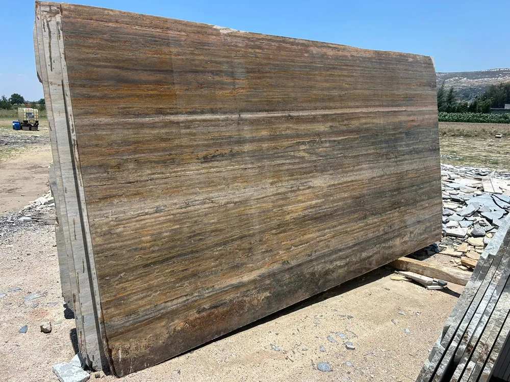 Travertino Titanium · slab