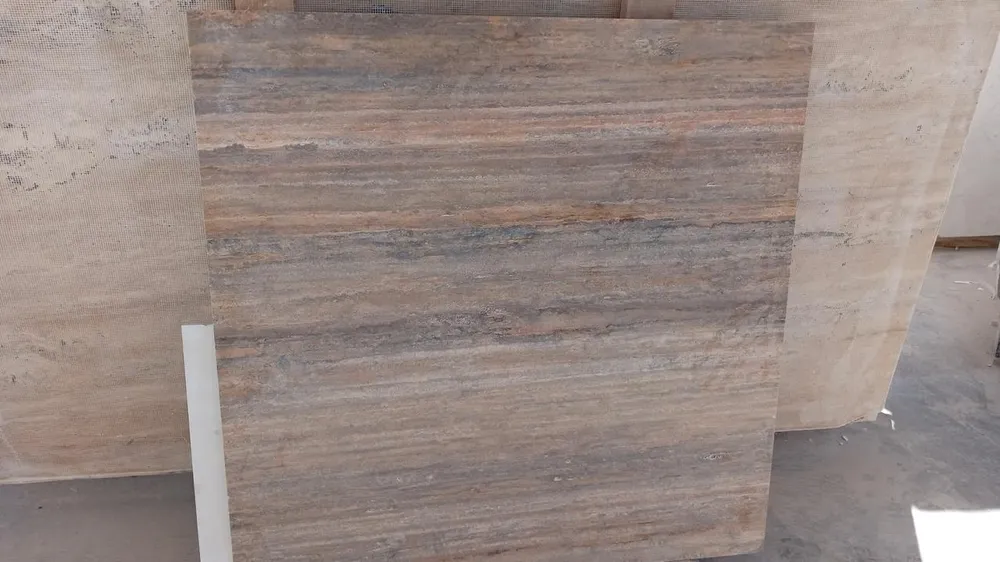 Travertino Titanium · slab